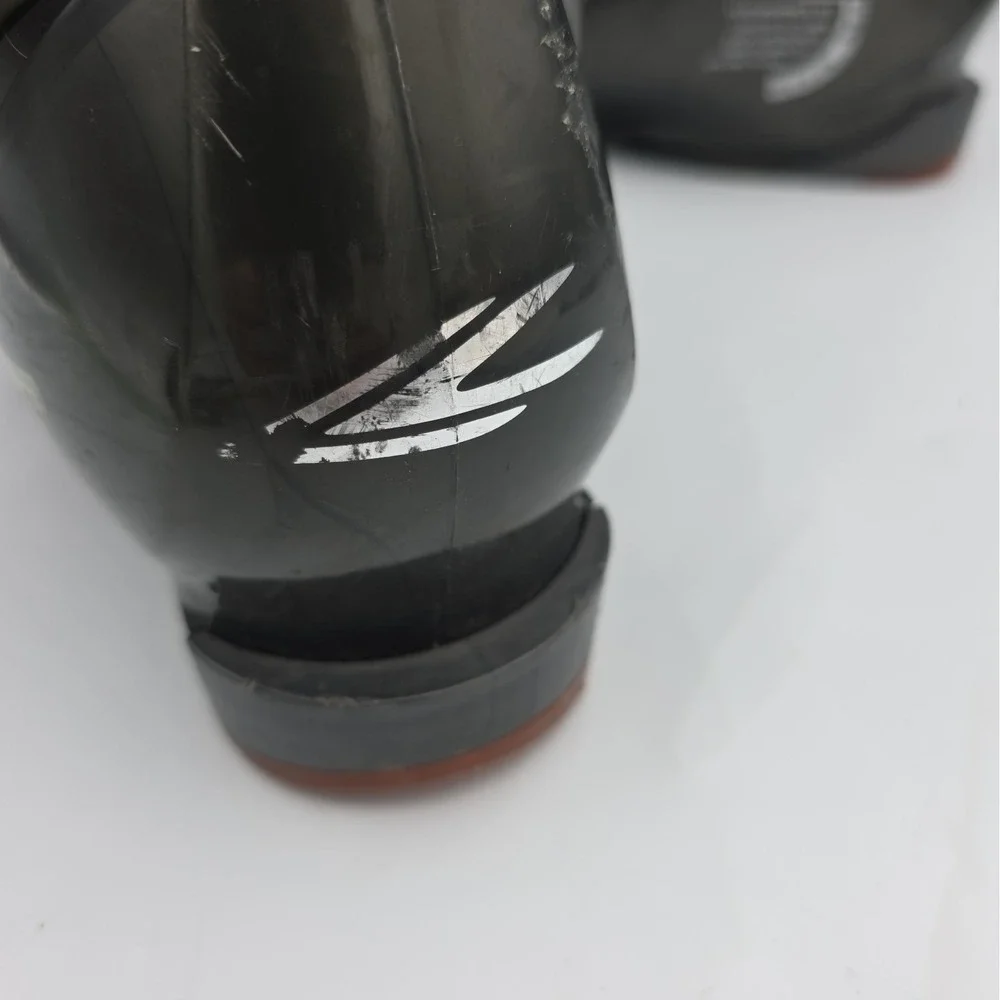 Lange Fluid 100 Red Downhill Ski Boots Men's Size Mondo 26-26.5